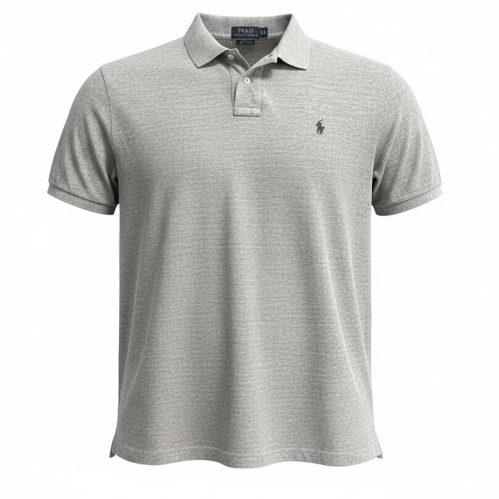 Polo Ralph Lauren Mens Classic Fit Polo Shirt Sz.XXL Dark Gray Heather Logo